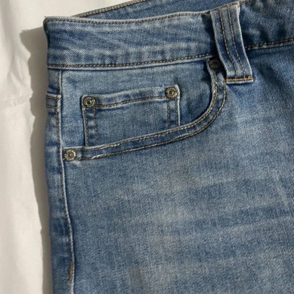 Dickies High Rise Cut-Off Jean Shorts